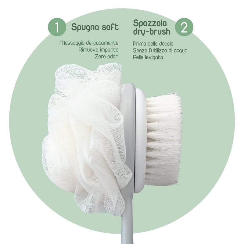 BFW SPAZZOLA BAGNO C/MANICO 2IN1 DRY