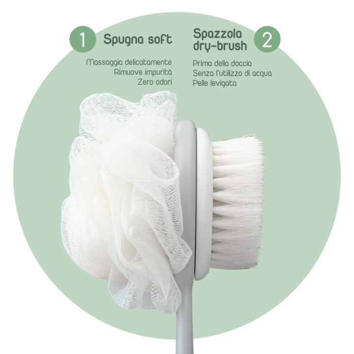 BFW SPAZZOLA BAGNO C/MANICO 2IN1 DRY