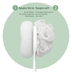 BFW SPAZZOLA BAGNO C/MANICO 2IN1 SCRUB