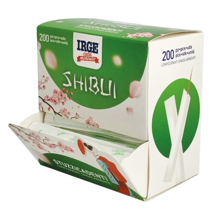 CGD STUZZICADENTI 200PZ IMB SINGOLARMENT E IN CONFEZIONE DISPENSER