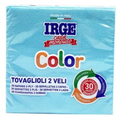 CFF TOVAGLIOLO 2V 33X33 AZZURRO 30PZ
