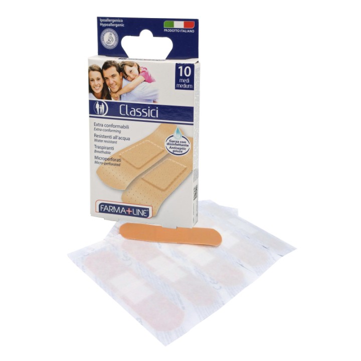 BFC CEROTTI MEDI 7x2CM 10PZ FARMALINE