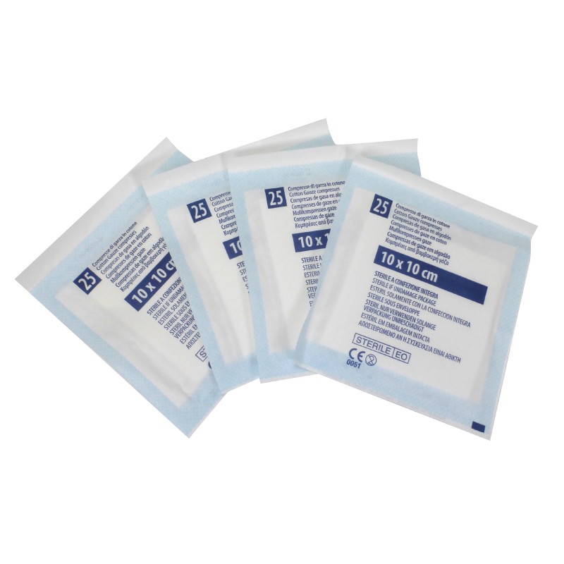 BMO COMPRESSE GARZA 10x10CM 100PZ FARMA