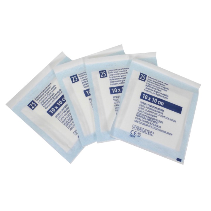 BMO COMPRESSE GARZA 10x10CM 100PZ FARMA