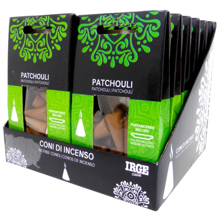 BMV CONO INCENSO 12 PZ PATCHOULI