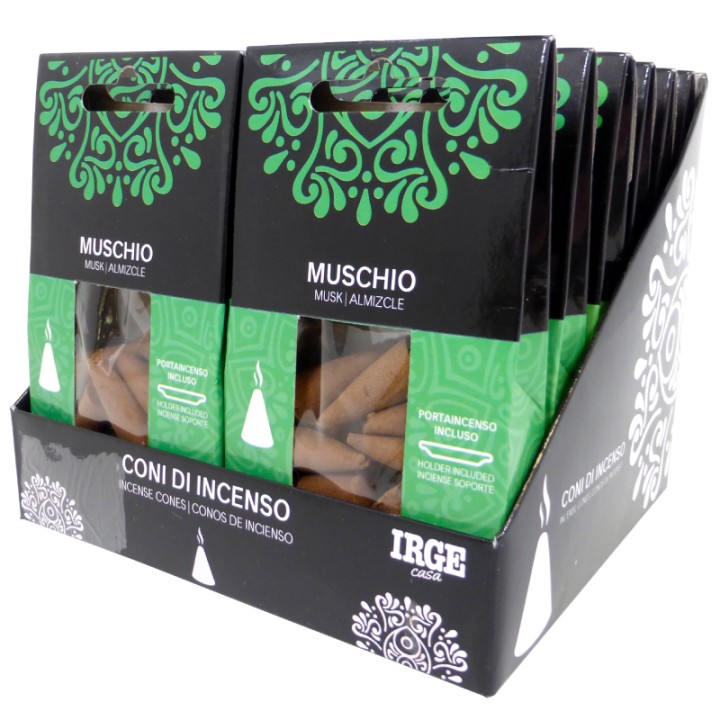 BMT CONO INCENSO 12 PZ MUSCHIO