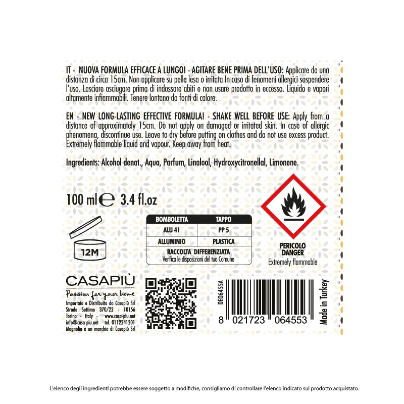 AAU DEO SPRAY NO GAS 100 ML VANILLA