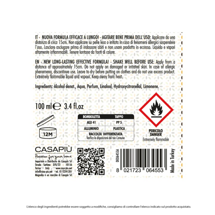 AAU DEO SPRAY NO GAS 100 ML VANILLA