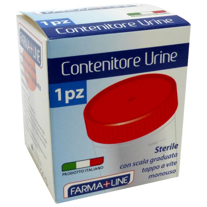 CAQ CONTENIT. STERILE URINE GRAD. FARMA TAPPO A VITE-SCALA GRADUATA