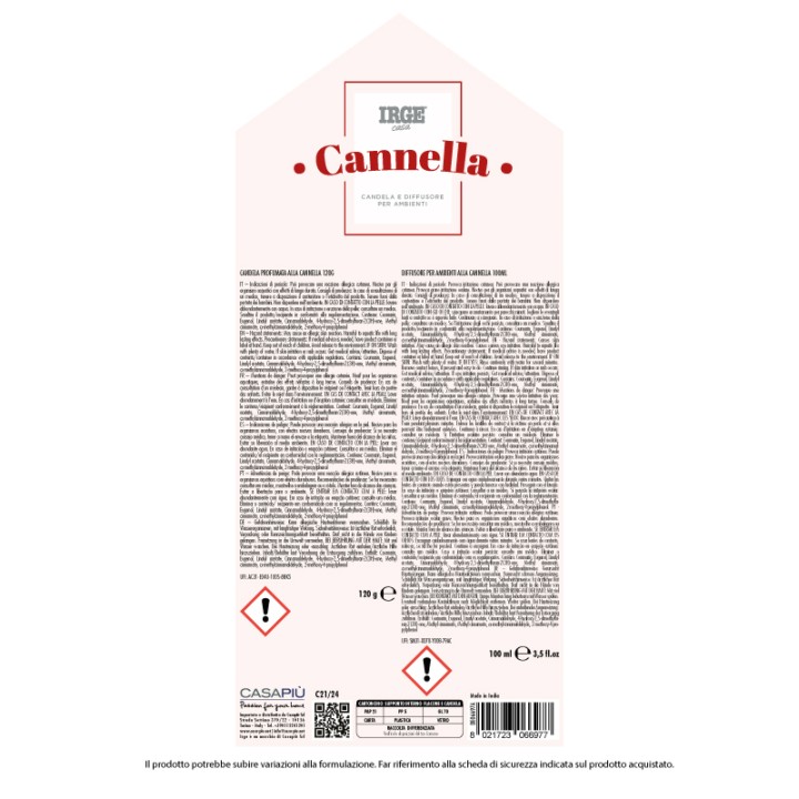 BYA CANDELA E DIFFUSORE 100 ML NATALE