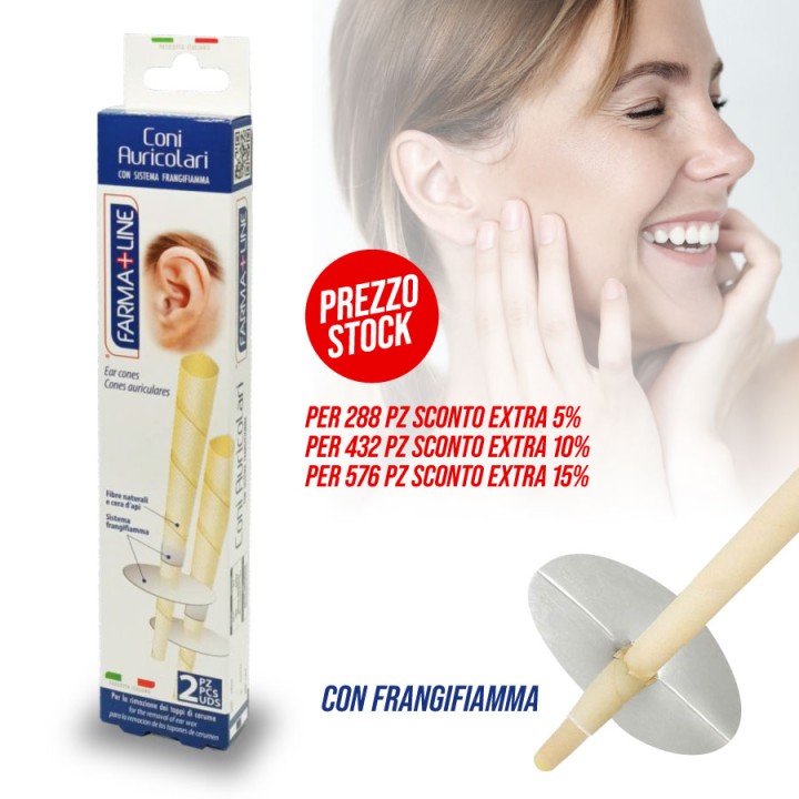 CDI CONI AURICOLARI 2PZ FARMALINE