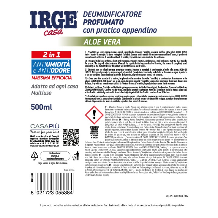 FAE DEUMIDIFICATOR IRGE 500ML C/APP ALO