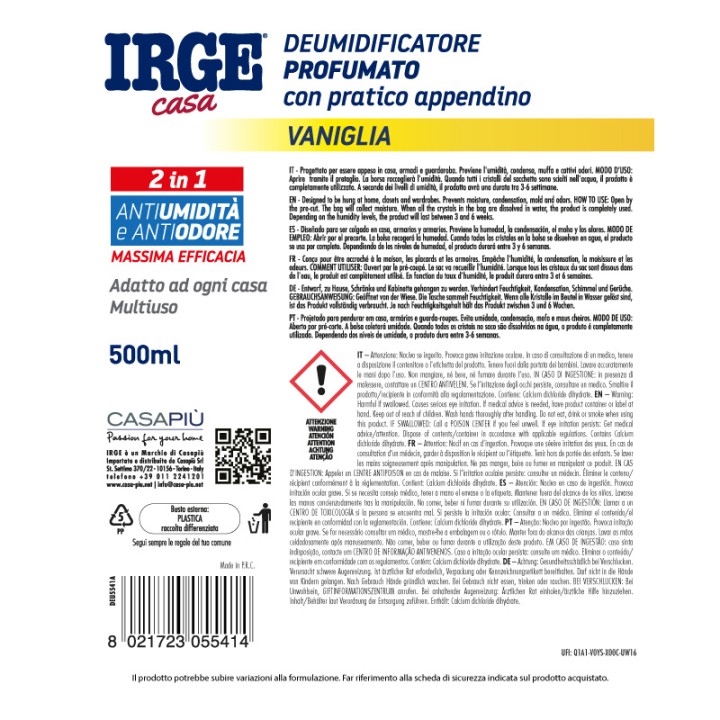 FAG DEUMIDIFICATOR IRGE 500ML C/APP VAN