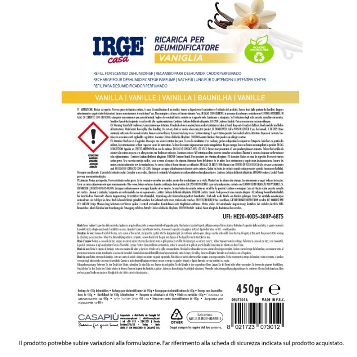 FAO RICARICA DEUMID.450GR MUSCHIOB+VANIG