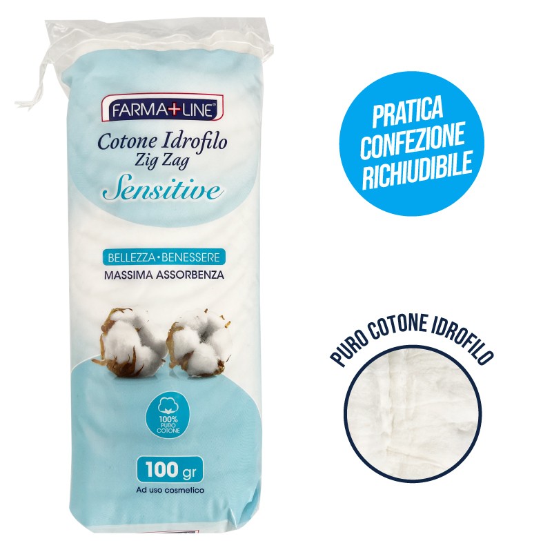 ABG COTONE IDROFILO ZIGZAG 100G FARMALI