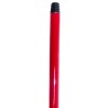 CDZ MANICO MET. 130 CM ROSSO ECO 0,25 SPESS D.21MM