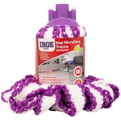 CAN MOP MICROFIBRA IRGE TRECCIA BICOLOR