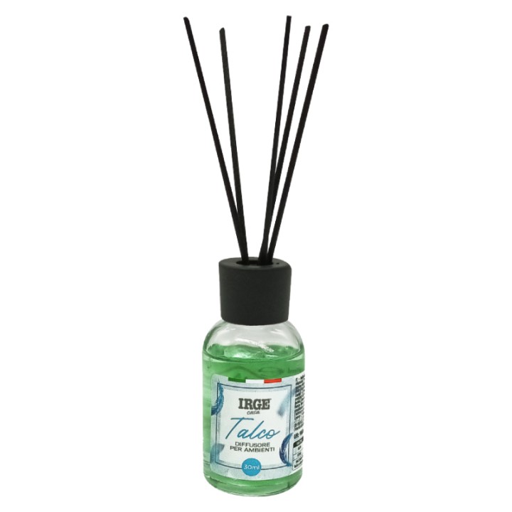 CDC DIFFUSORE AMB. 30 ML TALCO C/BASTONCINI