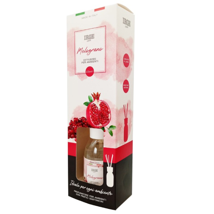 CDN DIFFUSORE IRGE AMB. 125 ML MELOGRAN C/BASTONCINI