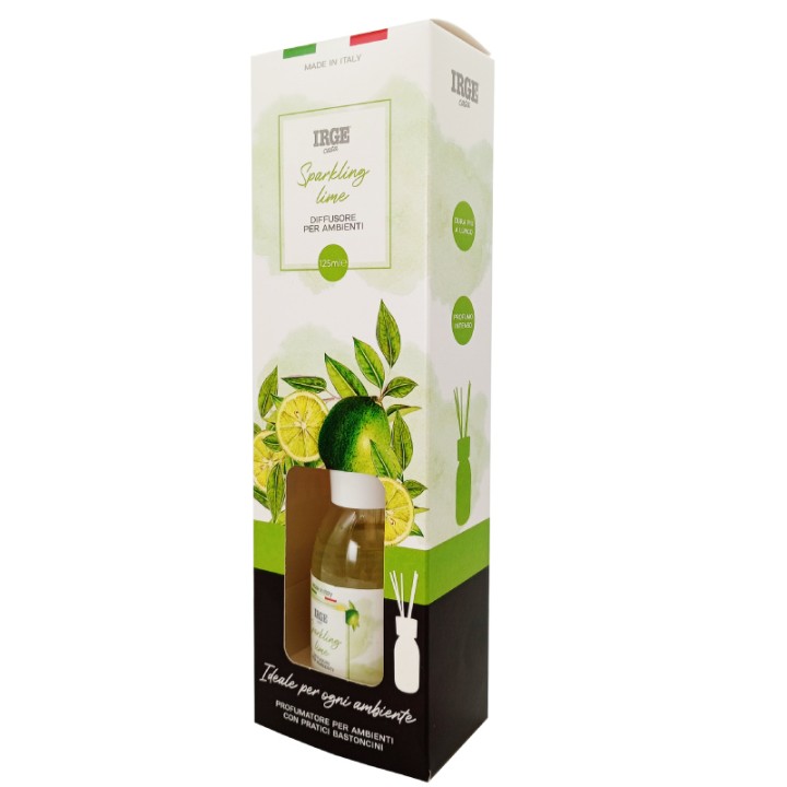 CDL DIFFUSORE IRGE 125 ML SPARKLING LIME C/BASTONCINI