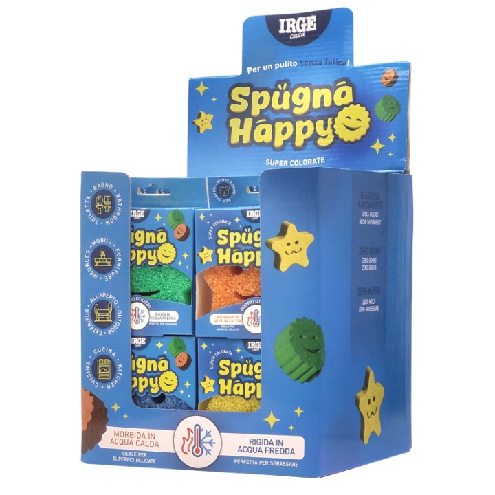 AAK SPUGNA HAPPY SCRUB 10X10X3CM