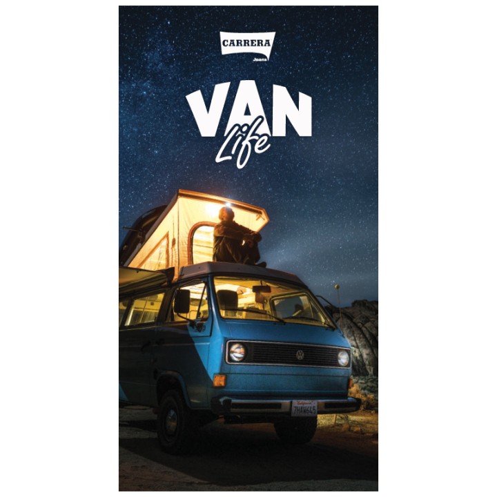 ACD TELO MARE MICROFIBR VAN LIFE 85X160