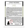BMQ CONO INCENSO 12 PZ HOUD