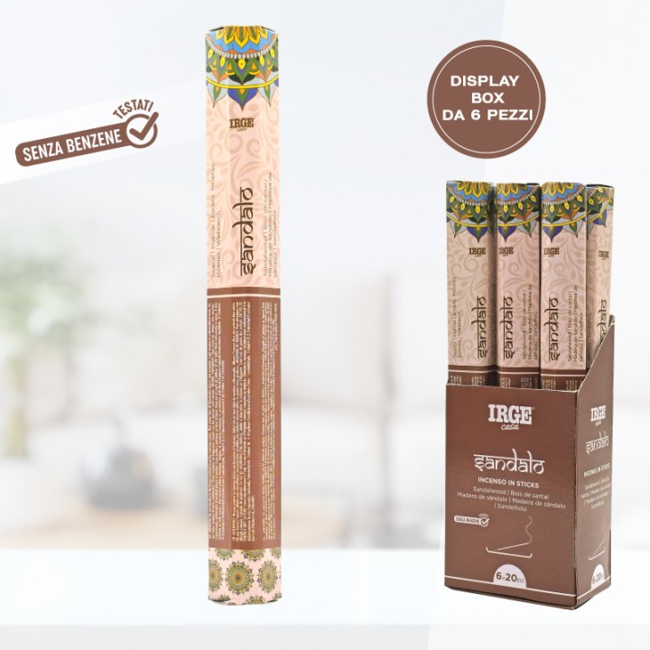 BFV INCENSO SANDALO 20 STICK