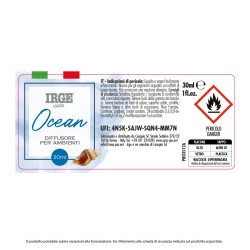 CAZ DIFFUSORE AMB. 30 ML OCEAN C/BASTONCINI