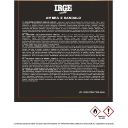 CLJ DIFFUSORE IRGE 700 ML AMBRA/SANDA C/BASTONCINI