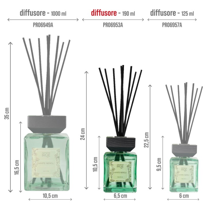 CAI DIF.190ML IRGE WHITE NEROLI