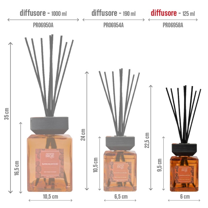 CAF DIF.125ML IRGE SANDALWOOD
