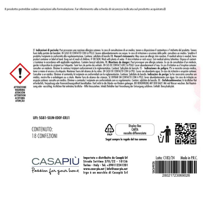 BLF SACCHETTI PROFUM 2PZ IRGE MAGNOLIA