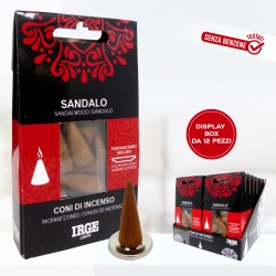 BMX CONO INCENSO 12 PZ SANDALO