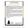 BMK CONO INCENSO 12 PZ AMBER