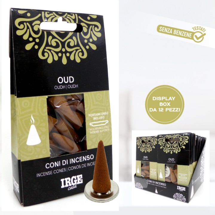BMQ CONO INCENSO 12 PZ HOUD
