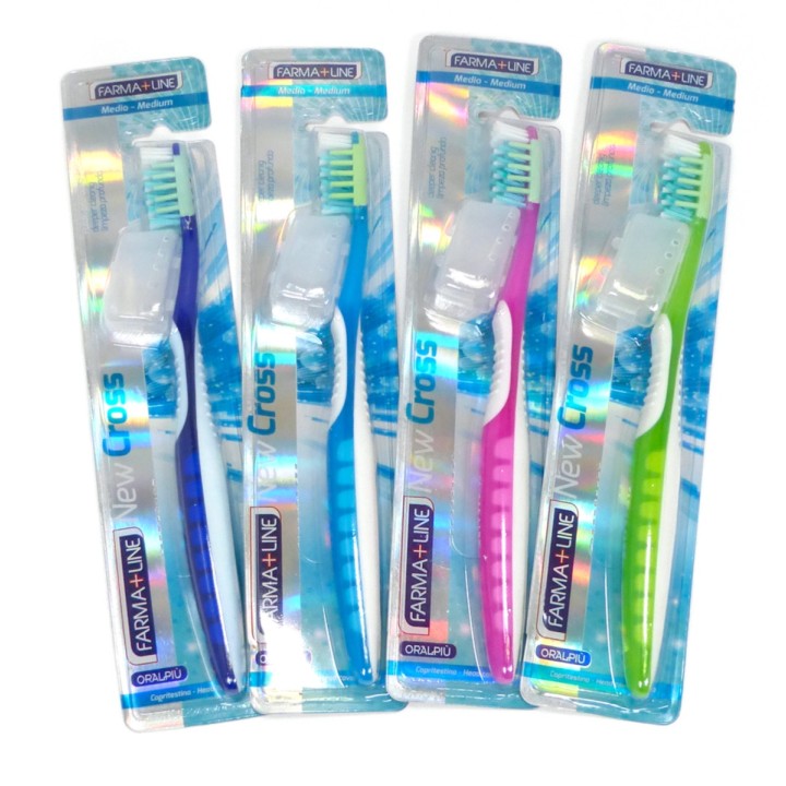 ABQ SPAZZOLINO DENTI NEW CROSS ORALPIU