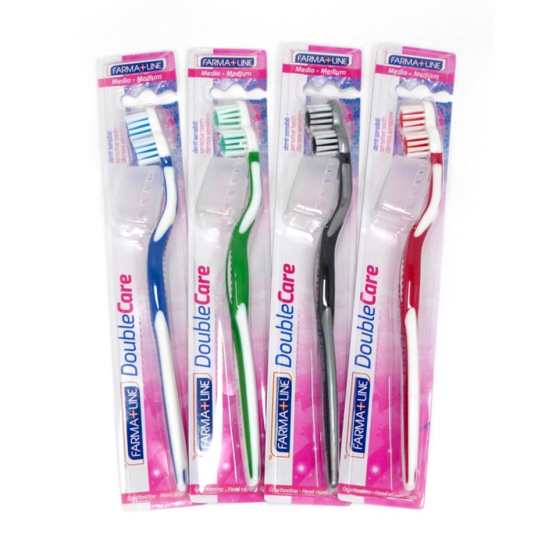 ABS SPAZZOLINO DENTI DOUBLECARE CAP