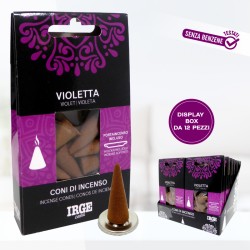 BMZ CONO INCENSO 12 PZ VIOLETTA