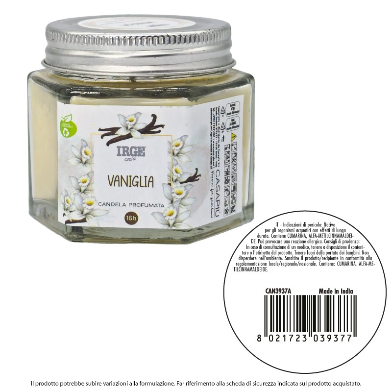 FDR CANDELA BARATTOLO C/TAPPO VITE 45G