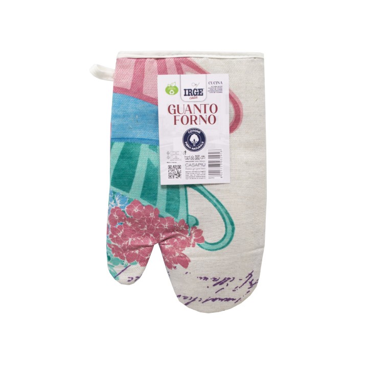 CDZ GUANTO FORNO COTONE IRGE ASSORT.