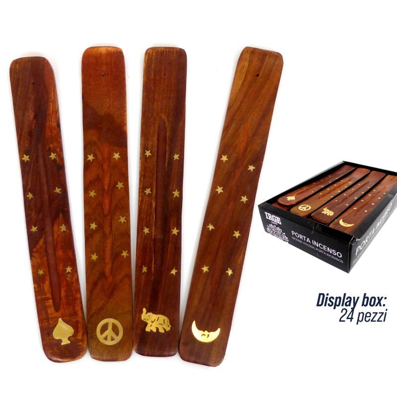 BMI PORTA INCENSO LEGNO ORO