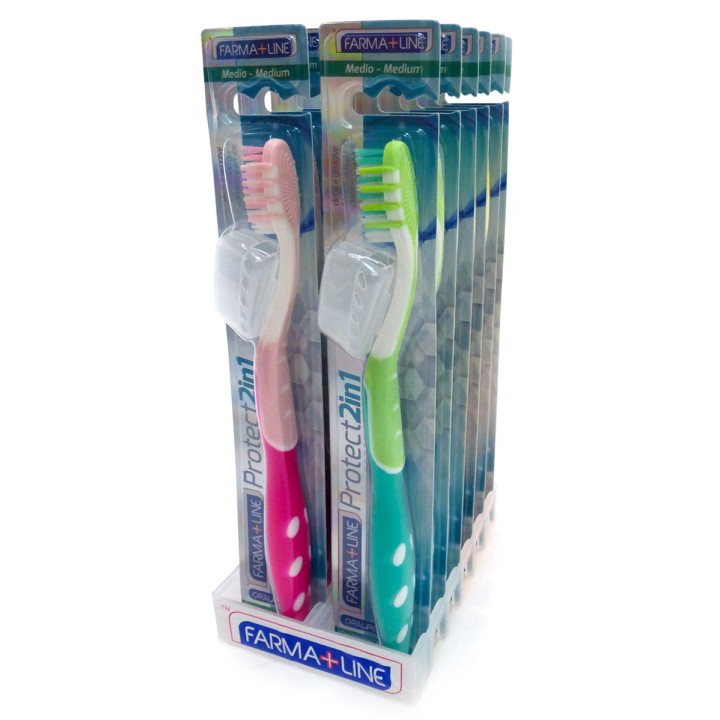ABP SPAZZOLINO DENTI 2IN1 C/CAPP ORALPI
