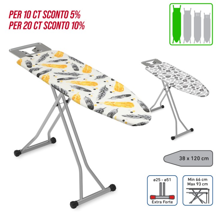 ABX ASSE DA STIRO NATURE 38X120