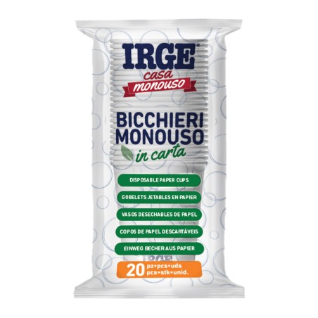 ABF BICCHIERI ACQUA IN CARTA 20PZ 240ML