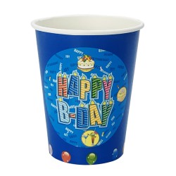 ABC BICCHIERI 10PZ BUON COMPLEANNO BIMBO