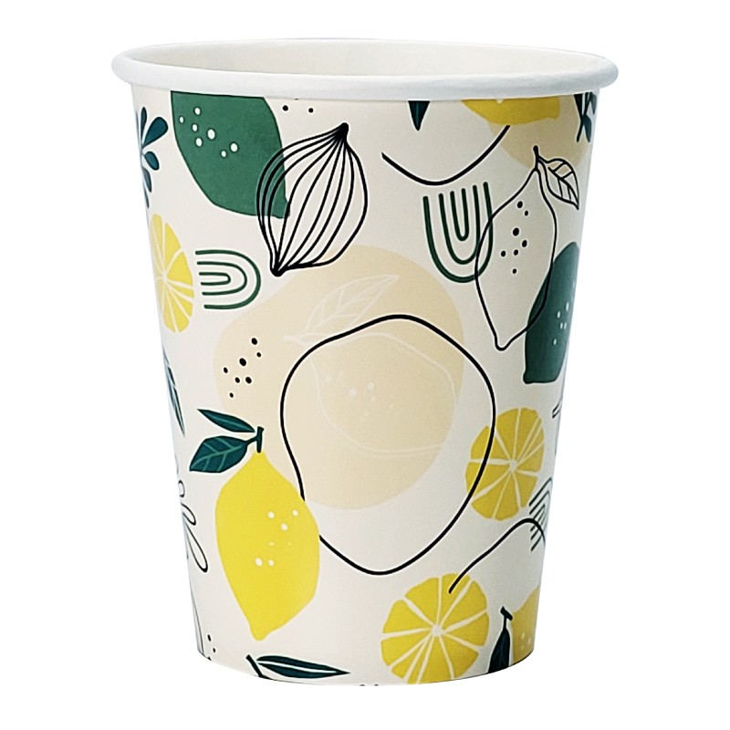ABC BICCHIERI 10 PZ LIMONI