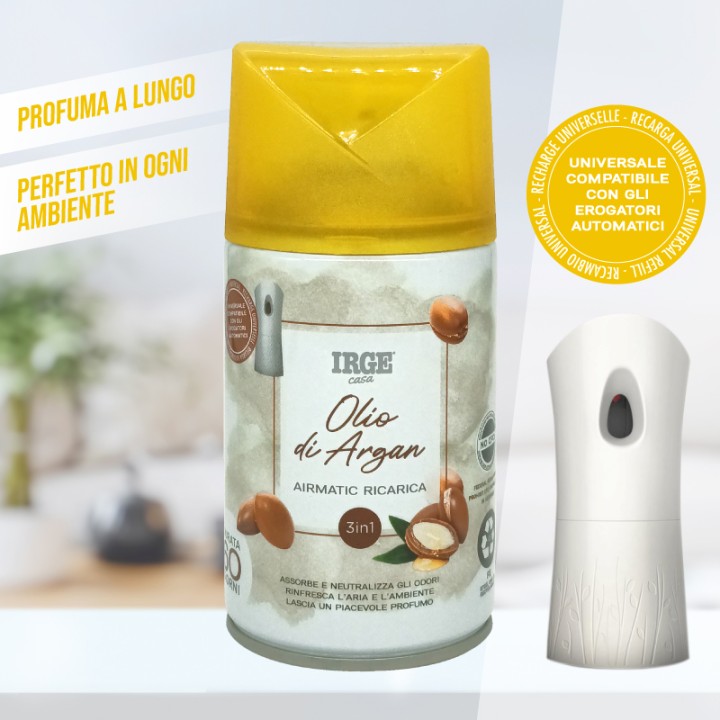 BGA DEO IRGE 250 ML ARGAN AUTOMATI REFI