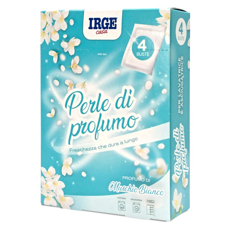 CFF PERLE DI PROFUMO 4 BUSTE MUSC.BIANCO