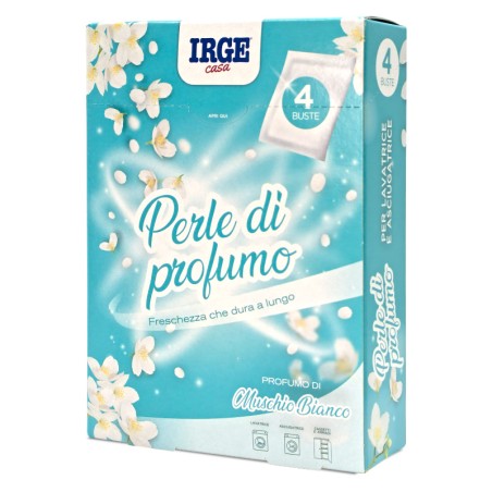 CFF PERLE DI PROFUMO 4 BUSTE MUSC.BIANCO